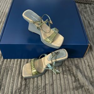 Vintage Nine West strappy heels